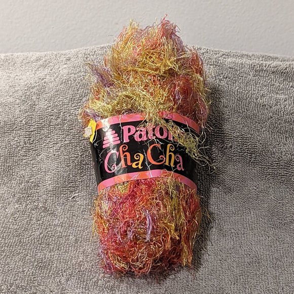 Paton Other - YARN Novelty Furry Fuzzy Soft Paton Cha Cha Salsa DISCONTINUED